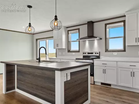 Kitchen - 380 Edison Rd, Yoder, CO 80864 photo 2 of 7