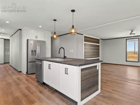 Kitchen - 380 Edison Rd, Yoder, CO 80864 photo 4 of 7
