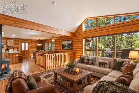 Living - 1369 Spring Valley Dr, Divide, CO 80814 photo 3 of 5