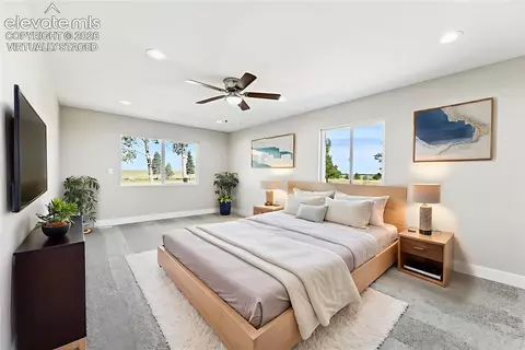 Bedroom - 4520 N Ramah Hwy, Yoder, CO 80864 photo 7 of 12