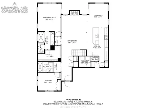 Floorplan - 10912 Checo Way, Peyton, CO 80831 photo 2 of 3