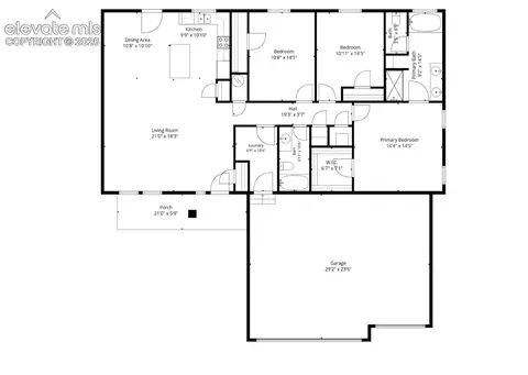 Floorplan - 15830 Atlas Loop, Peyton, CO 80831 photo 1 of 1