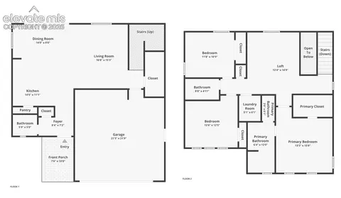 Floorplan - 10032 Jaggar Way, Peyton, CO 80831 photo 3 of 3