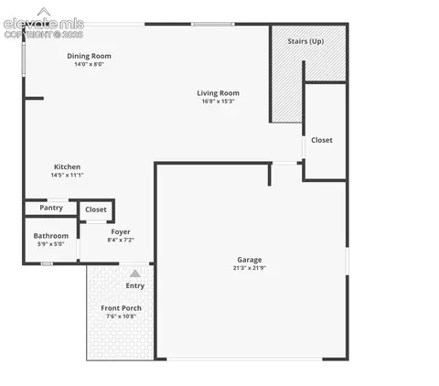 Floorplan - 10032 Jaggar Way, Peyton, CO 80831 photo 2 of 3