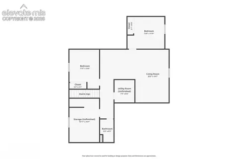 Floorplan - 10308 Mount Evans Dr, Peyton, CO 80831 photo 3 of 4