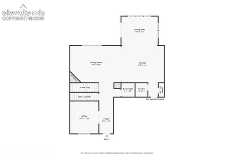 Floorplan - 10308 Mount Evans Dr, Peyton, CO 80831 photo 2 of 4
