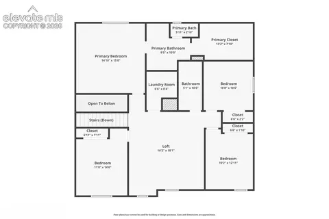 Floorplan - 10308 Mount Evans Dr, Peyton, CO 80831 photo 1 of 4