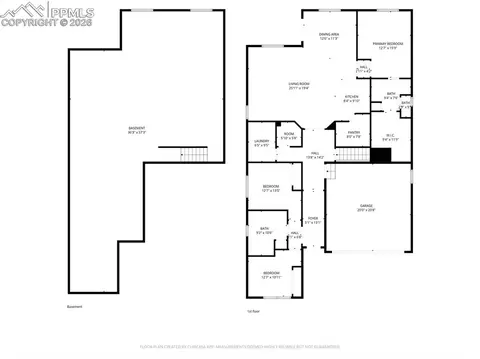 Floorplan - 13157 Stoney Meadows Way, Peyton, CO 80831 photo 2 of 2