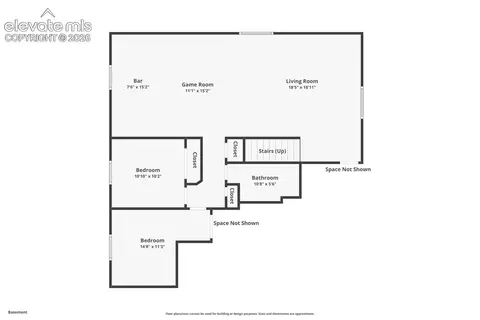 Floorplan - 10932 Checo Way, Peyton, CO 80831 photo 2 of 3