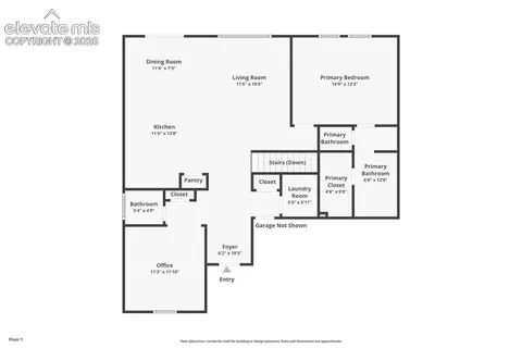 Floorplan - 10932 Checo Way, Peyton, CO 80831 photo 1 of 3
