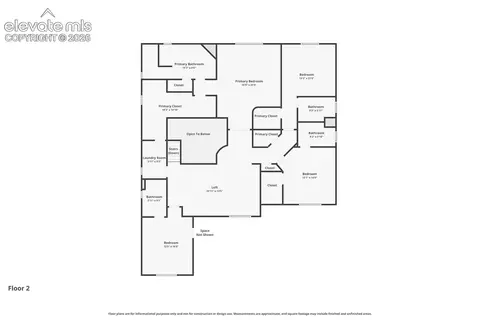 Floorplan - 12810 Windingwalk Dr, Peyton, CO 80831 photo 2 of 3
