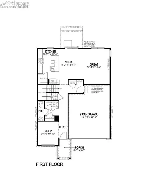 Floorplan - 2243 Still Meadows Ct, Monument, CO 80132 photo 1 of 2