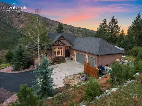 Exterior - 8515 Aspenglow Ln, Cascade, CO 80809 photo 8 of 9