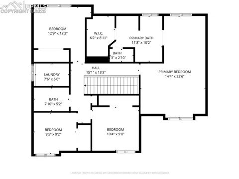Floorplan - 7514 Teocalli Pt, Peyton, CO 80831 photo 2 of 3