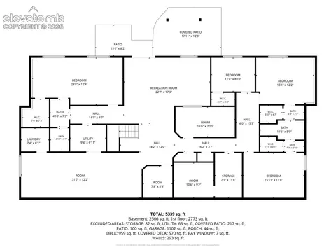 Floorplan - 14150 Teleo Ct, Peyton, CO 80831 photo 1 of 3