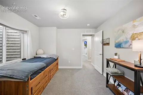 Bedroom - 9790 Vistas Park Dr, Peyton, CO 80831 photo 7 of 7