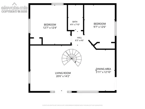 Floorplan - 271 County Road 512, Divide, CO 80814 photo 1 of 3