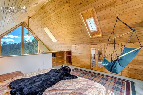 Bedroom - 151 Old Kathleen Trl, Guffey, CO 80820 photo 4 of 5