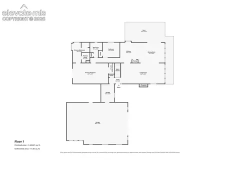 Floorplan - 449 County Road 85, Guffey, CO 80820 photo 1 of 1
