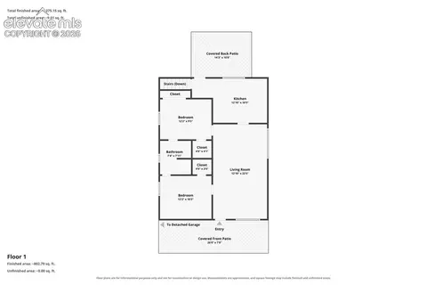 Floorplan - 960 6th St, Limon, CO 80828 photo 2 of 3