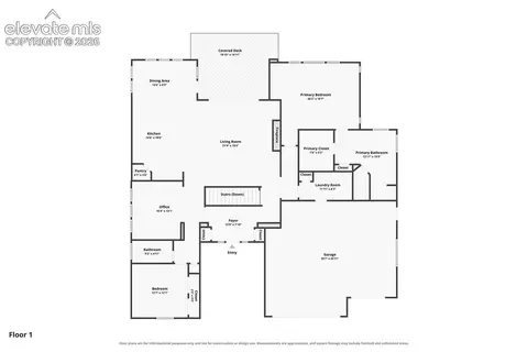 Floorplan - 5366 Mesa Top Dr, Monument, CO 80132 photo 1 of 1