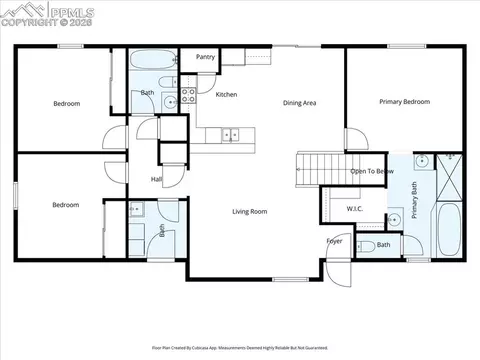 Floorplan - 1485 E Ithaca Dr, Pueblo, CO 81007 photo 1 of 2