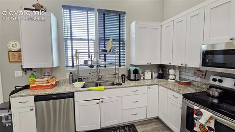 Kitchen - 3835 Sengbeil Rd, Yoder, CO 80864 photo 3 of 3