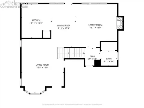 Floorplan - 8156 Oliver Rd, Peyton, CO 80831 photo 1 of 4
