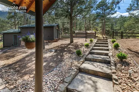 Exterior - 9120 Ute Rd, Cascade, CO 80809 photo 7 of 14