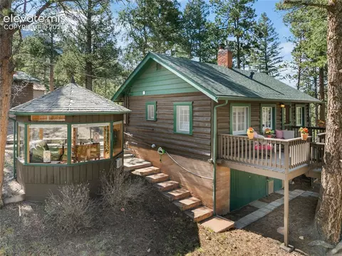 Exterior - 9120 Ute Rd, Cascade, CO 80809 photo 5 of 14