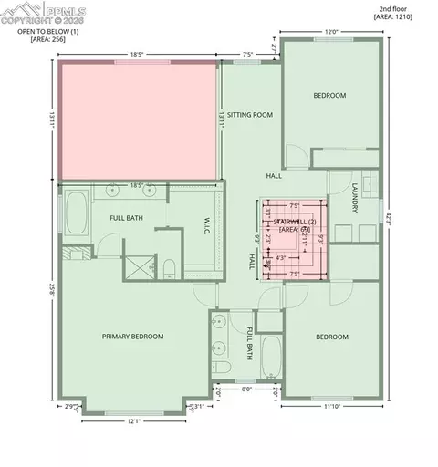 Floorplan - 13796 Park Meadows Dr, Peyton, CO 80831 photo 2 of 3