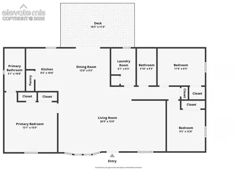 Floorplan - 12050 Blaney Rd, Peyton, CO 80831 photo 3 of 4