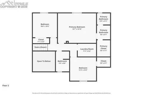 Floorplan - 9486 Beryl Dr, Peyton, CO 80831 photo 1 of 2