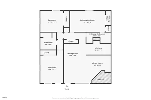 Floorplan - 370 E La Bonte St #A, Dillon, CO 80435 photo 1 of 1