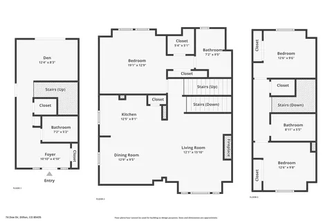 Floorplan - 74 Doe Dr #74, Dillon, CO 80435 photo 1 of 1