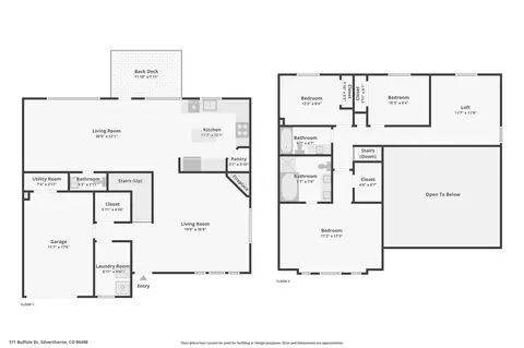 Floorplan - 171 Buffalo Dr, Silverthorne, CO 80498 photo 1 of 3