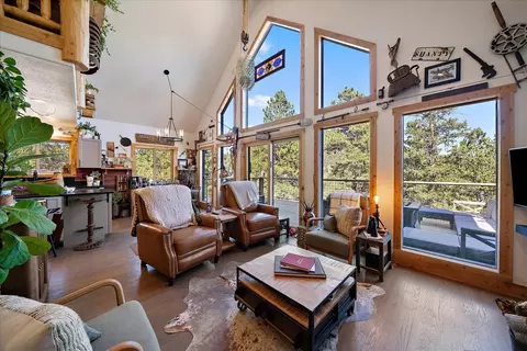 Living - 1720 Ute Trl, Como, CO 80456 photo 4 of 7