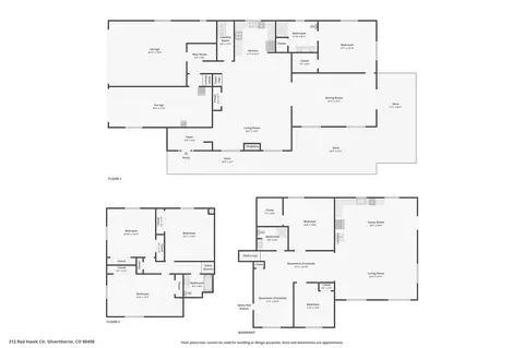 Floorplan - 312 Red Hawk Cir, Silverthorne, CO 80498 photo 1 of 1