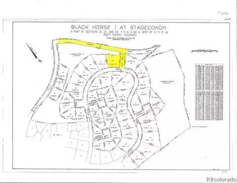 lot20 Black Horse I, Oak Creek, CO 80467