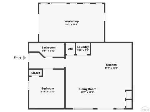Floorplan - 118 E 7th St, Walsenburg, CO 81089 photo 3 of 3