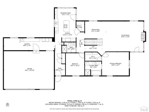 Floorplan - 8262 William Dr, Rye, CO 81069 photo 3 of 4