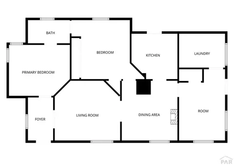 Floorplan - 44 E Sixth St, Las Animas, CO 81054 photo 1 of 1