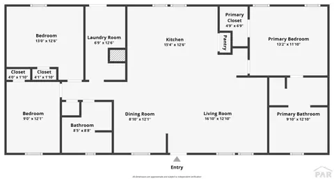 Floorplan - 2664 Comanche Dr, Walsenburg, CO 81089 photo 1 of 1