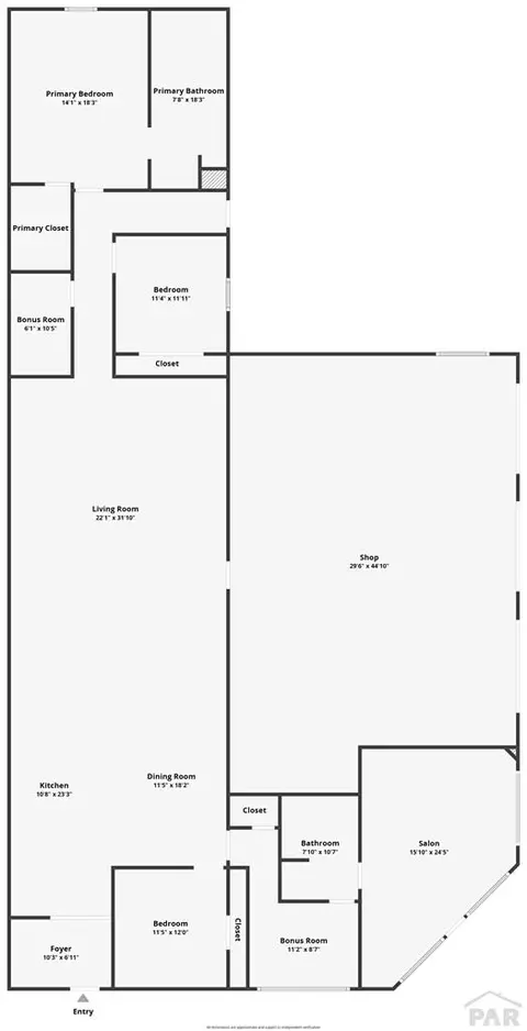 Floorplan - 988 S Main St, Springfield, CO 81073 photo 1 of 2