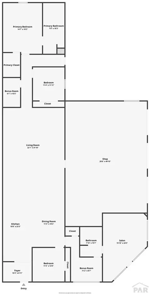 Floorplan - 988 S Main St, Springfield, CO 81073 photo 2 of 2