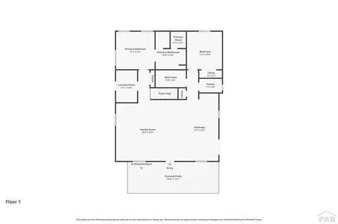 Floorplan - 150 Julia Rd, Guffey, CO 80820 photo 1 of 3
