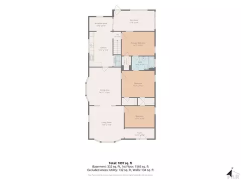 Floorplan - 611 Second St, Trinidad, CO 81082 photo 2 of 3