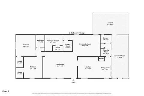 Floorplan - 804 7th St, Fowler, CO 81039 photo 1 of 1