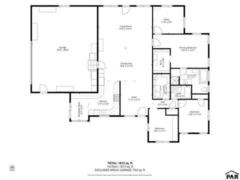 Floorplan - 8172 Birch Dr, Rye, CO 81069 photo 1 of 1