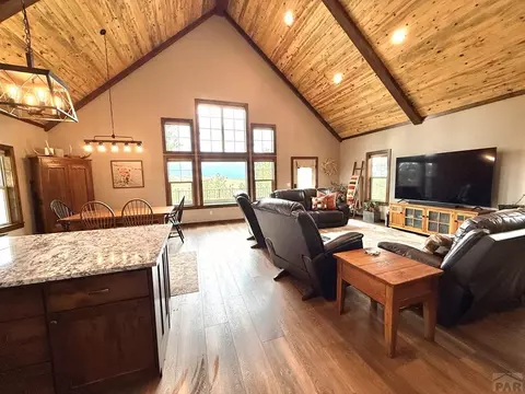 Living - 741 Junkins Loop, Westcliffe, CO 81252 photo 3 of 13
